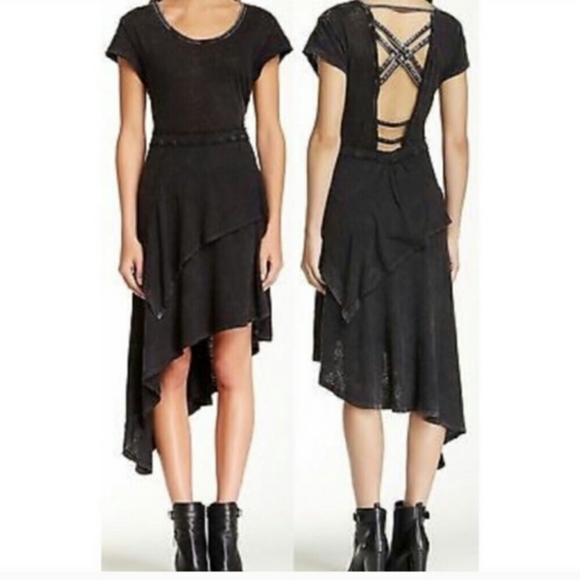 Free People Dresses & Skirts - Free People Rocket Cat Asymmetrical Dress